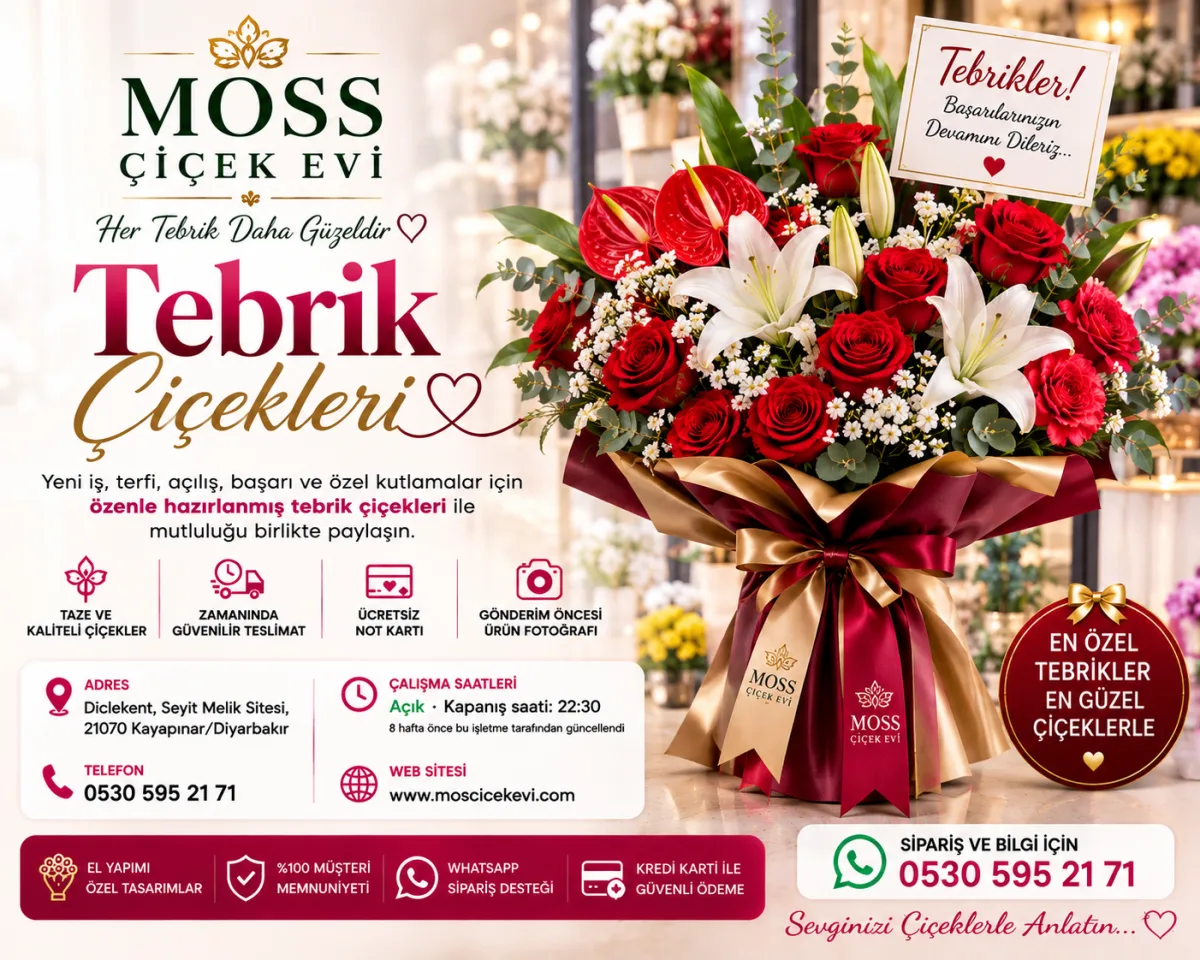Tebrik Çiçekleri